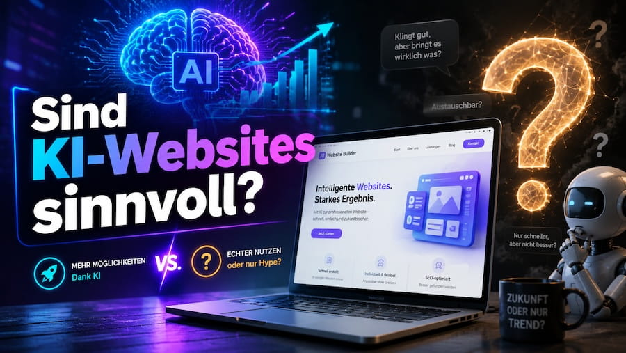 Sind KI-Websites sinnvoll?