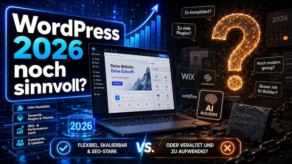 Ist WordPress 2026 noch sinnvoll?